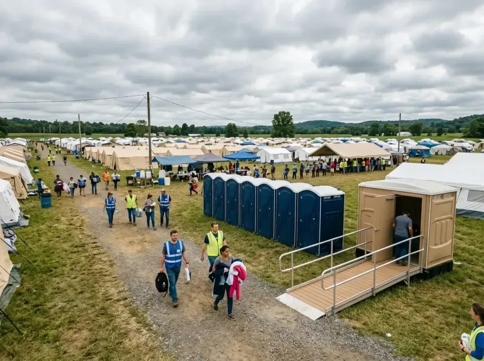 disaster-relief-camp-restrooms-010 — frequently asked questions, Dumpster & Portable Bathrooms Rental in Sheldon, IA